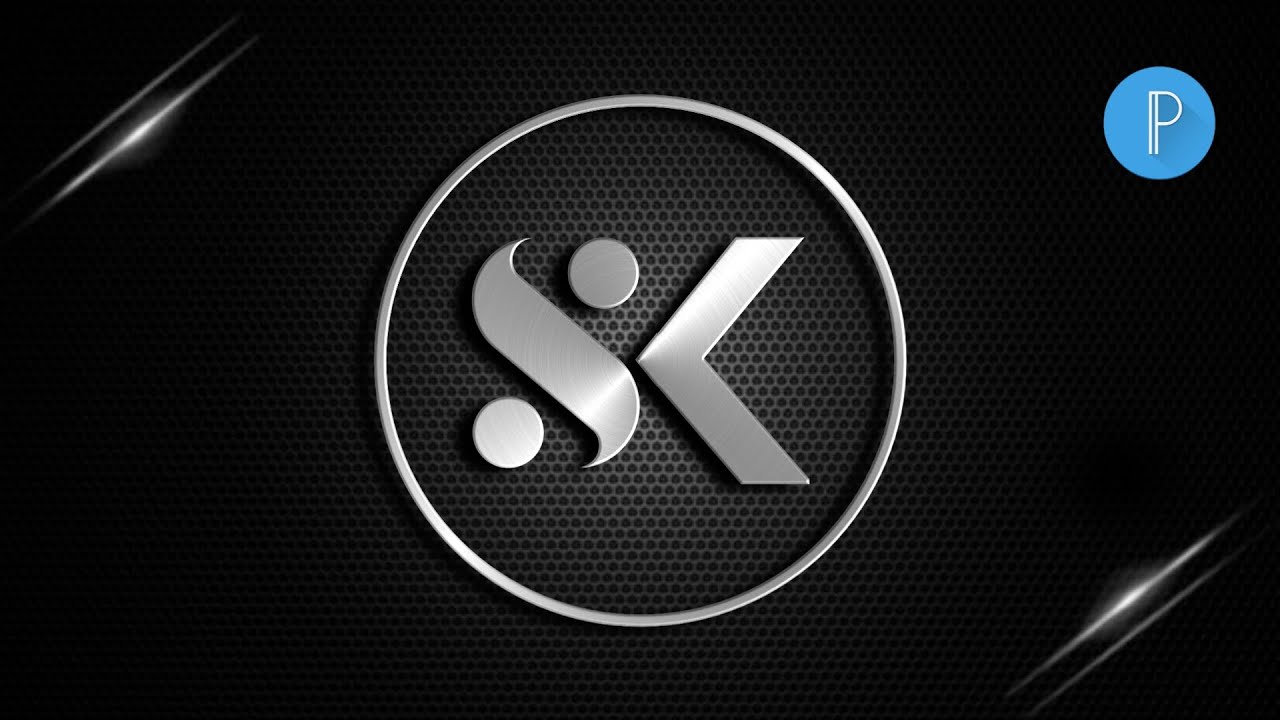 S K Silver logo design | S K logo design | S K logo design Pixellab | 3D S K logo design | sk logo