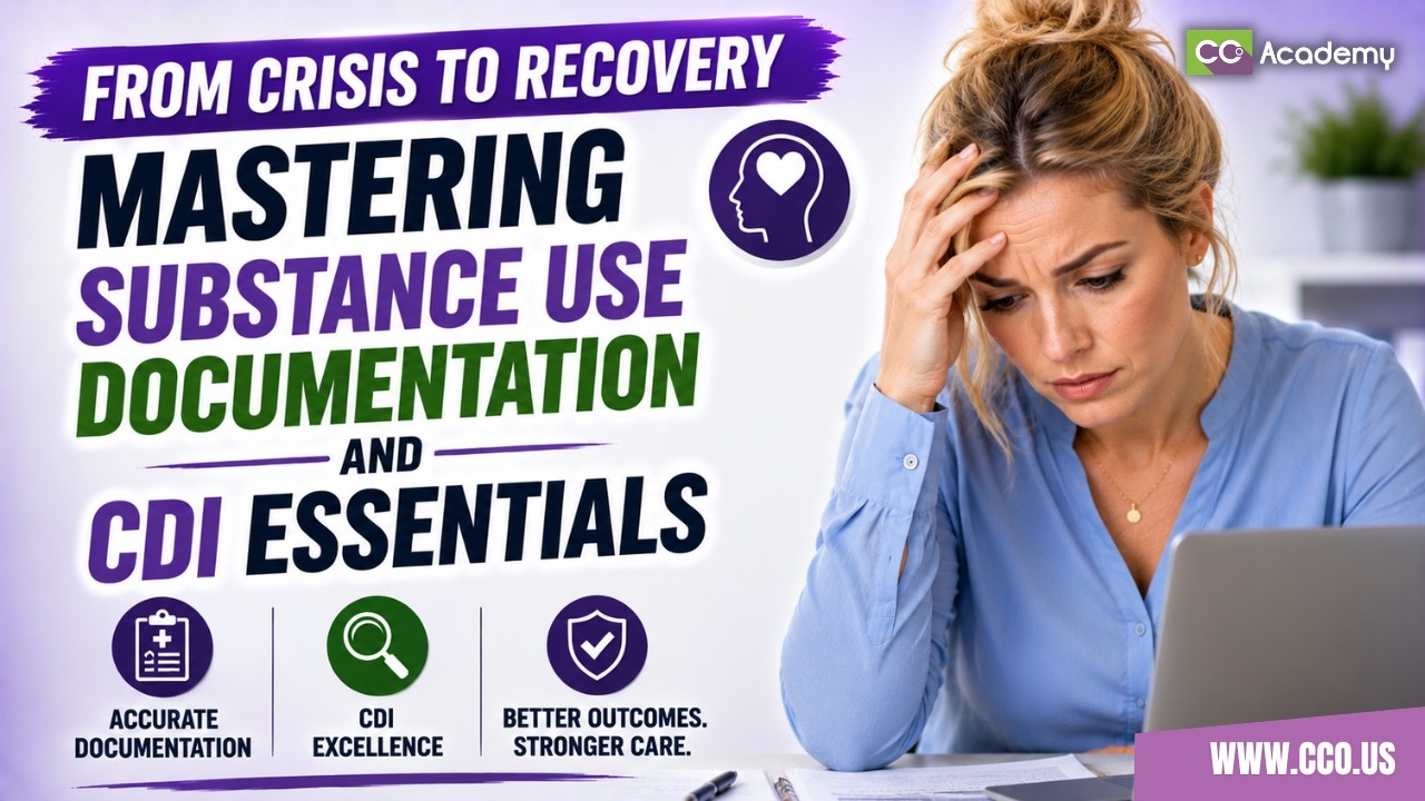 Behavioral Health Coding: Substance Use Documentation & CDI Essentials