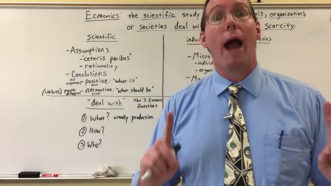 Introduction to Economics Part 2 - Professor Ryan