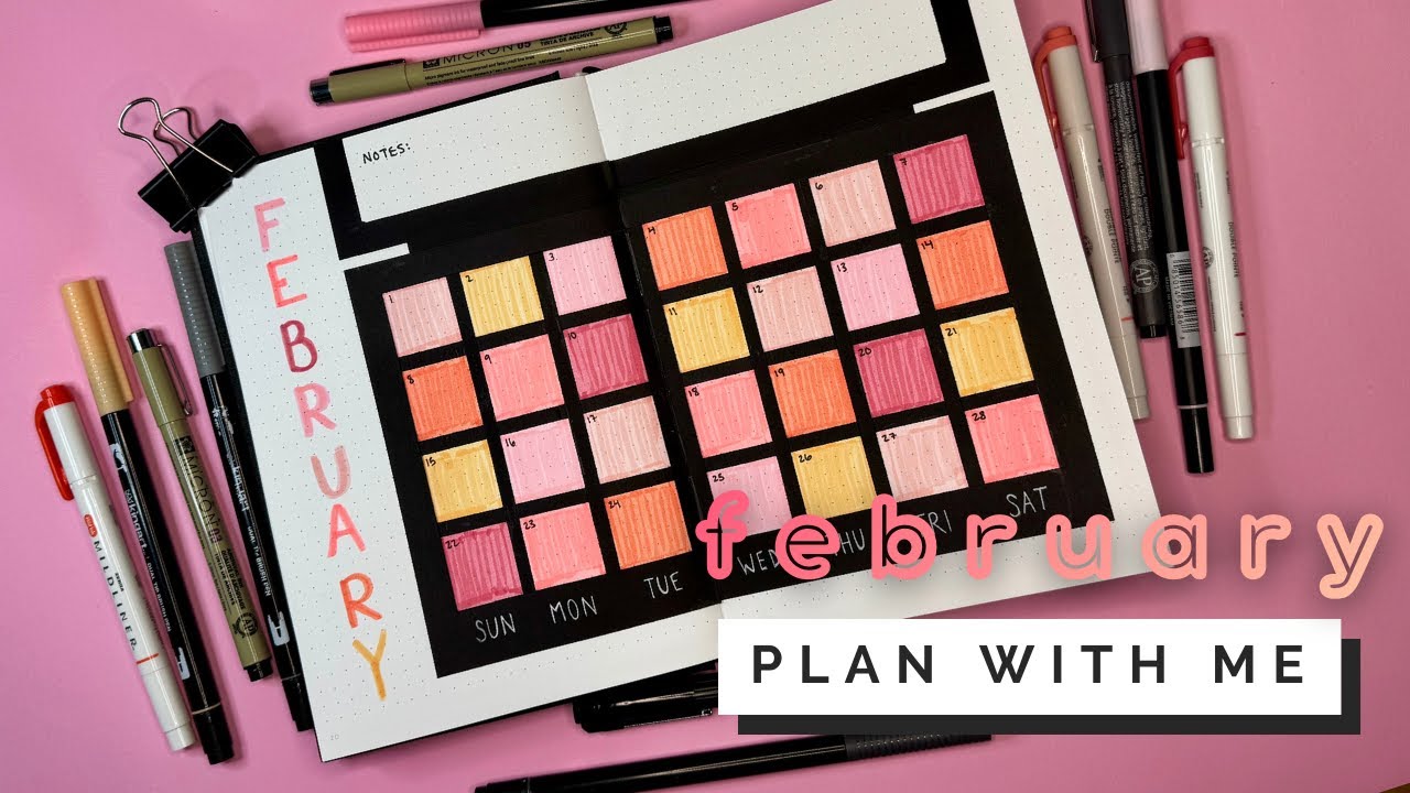 February 2026 Bullet Journal | Plan With Me