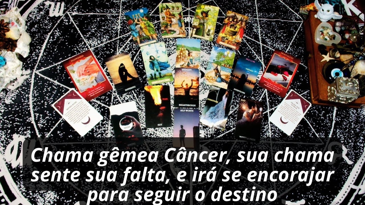Chama gêmea Câncer, sua chama sente sua falta, e irá se encorajar para seguir o destino
