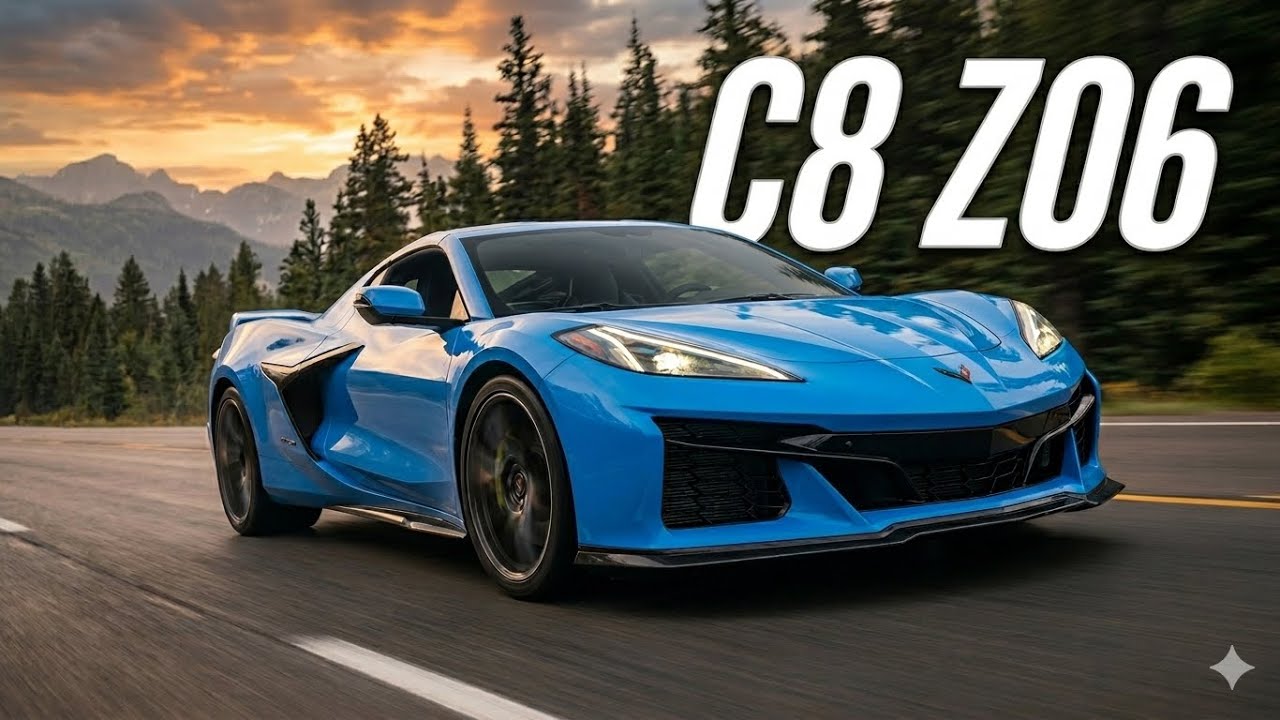 Corvette C8 Z06 in 4K | Cinematic’s with Exhaust Sounds