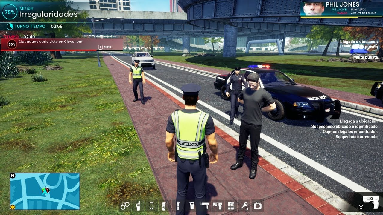 Un Día Casi Perfecto Delincuentes Peligrosos y Borrachos | #4 Police Simulator PD
