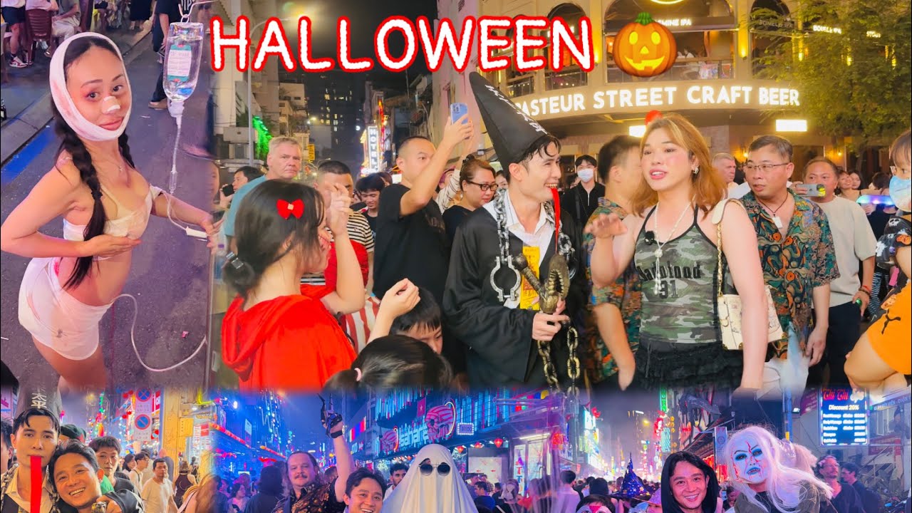 🎃 Halloween 2025 ở Phố Tây Bùi Viện Sài Gòn 🎃