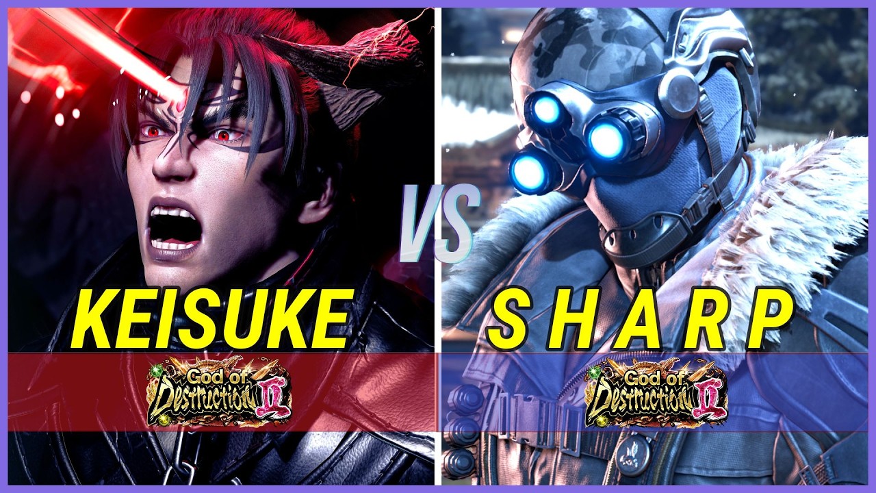 Tekken 8 | Keisuke (Devil Jin) vs Sharp (Dragunov) High Level Gameplay