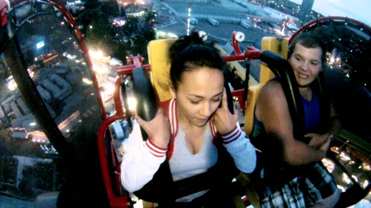SKYSCRAPER Calgary Stampede - BEST REACTION EVER!!!!
