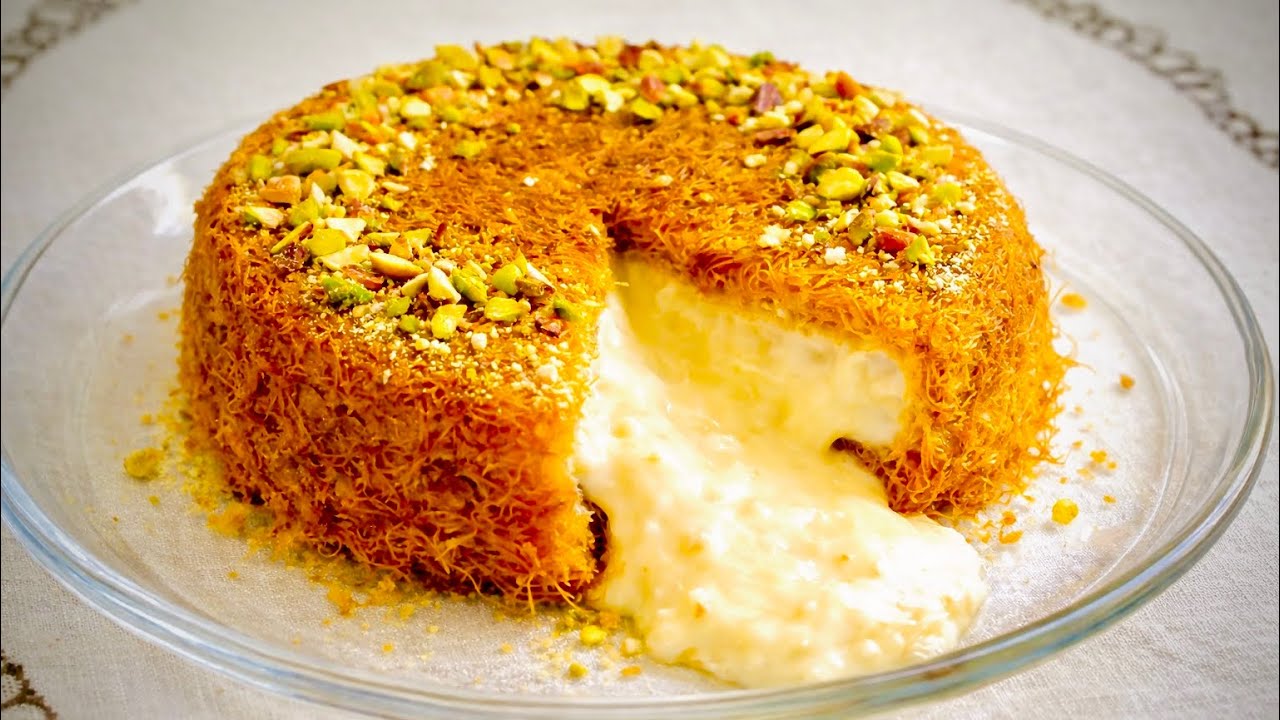 Ghar par banayein ekdum bazaar jaisa Crunchy aur Cheesy Kunafa |  Royal Dessert Recipe/my fav zaika 