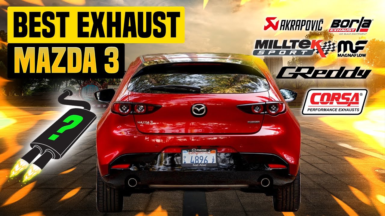 Mazda 3 Exhaust Sound 🔥 Upgrade,Magnaflow,Borla,Mods,Corsport,Modified,Review,Turbo,Magnaflow,OBX+