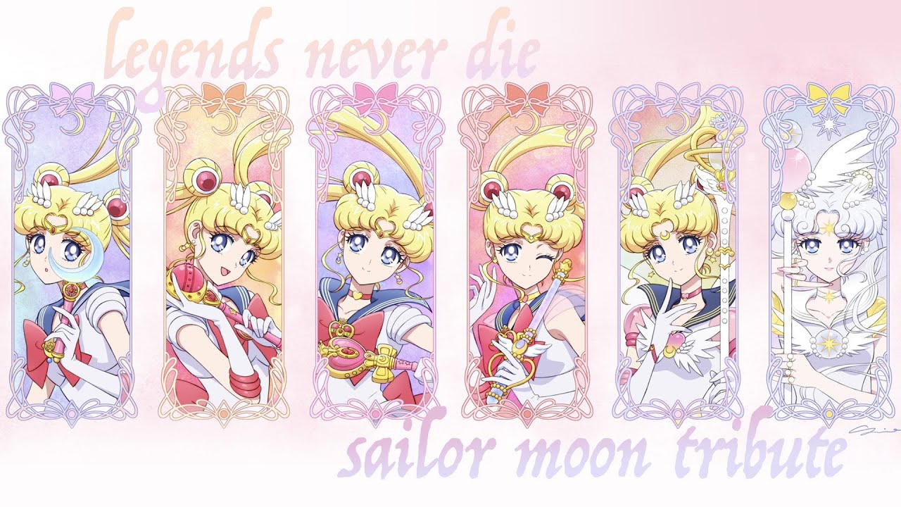 LEGENDS NEVER DIE  -【 Sailor Moon ☾ TRIBUTE 】|「AMV」|