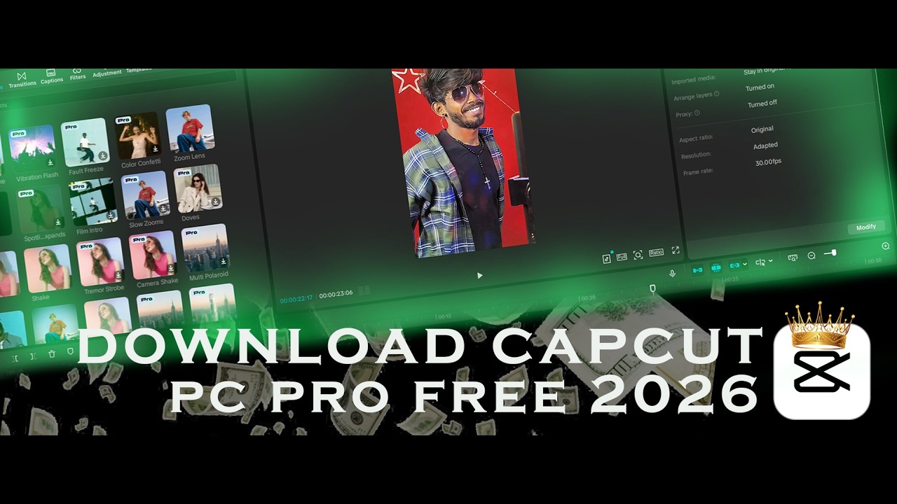 how to download capcut pro for free pc in tamil 2026