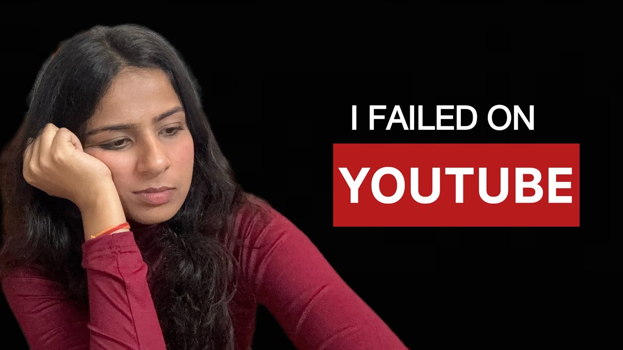 I am a failure on YOUTUBE!