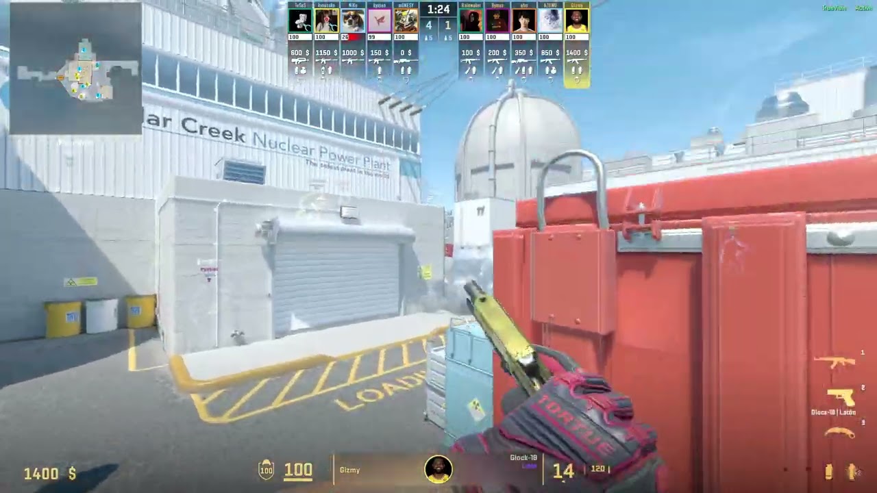 Gizmy | 12-9 | T Outside on Nuke (1.54) vs Falcons @ BLAST Bounty 2026 Season 1