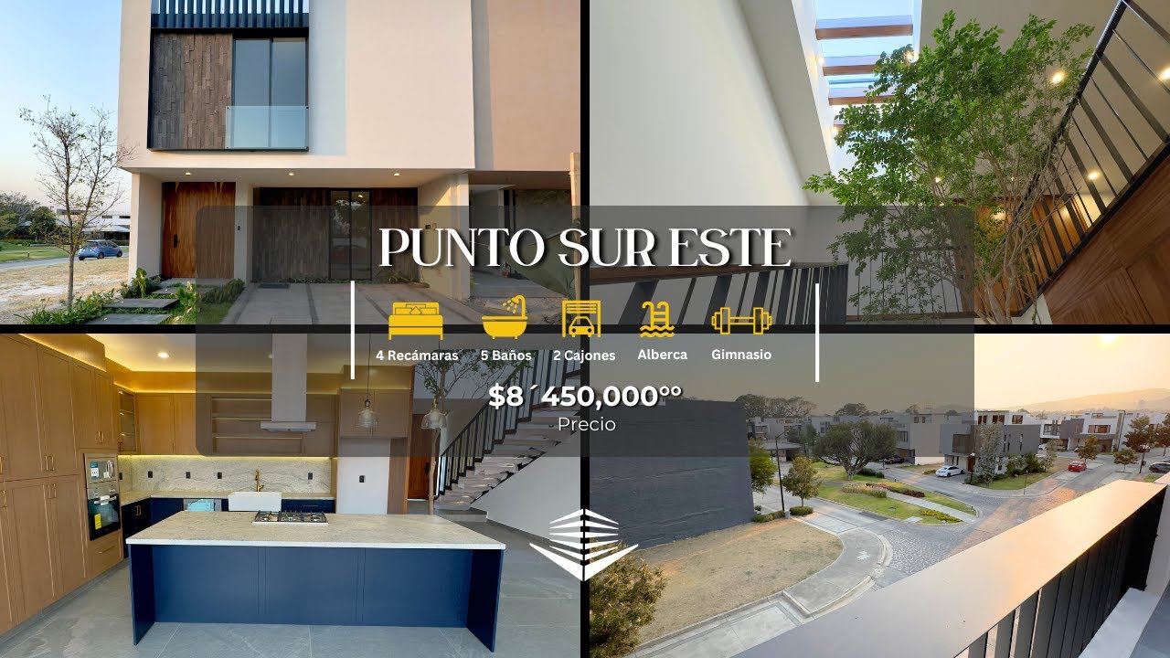 Casa nueva en venta en Punto Sur Este Residencial precio $8,450,000.