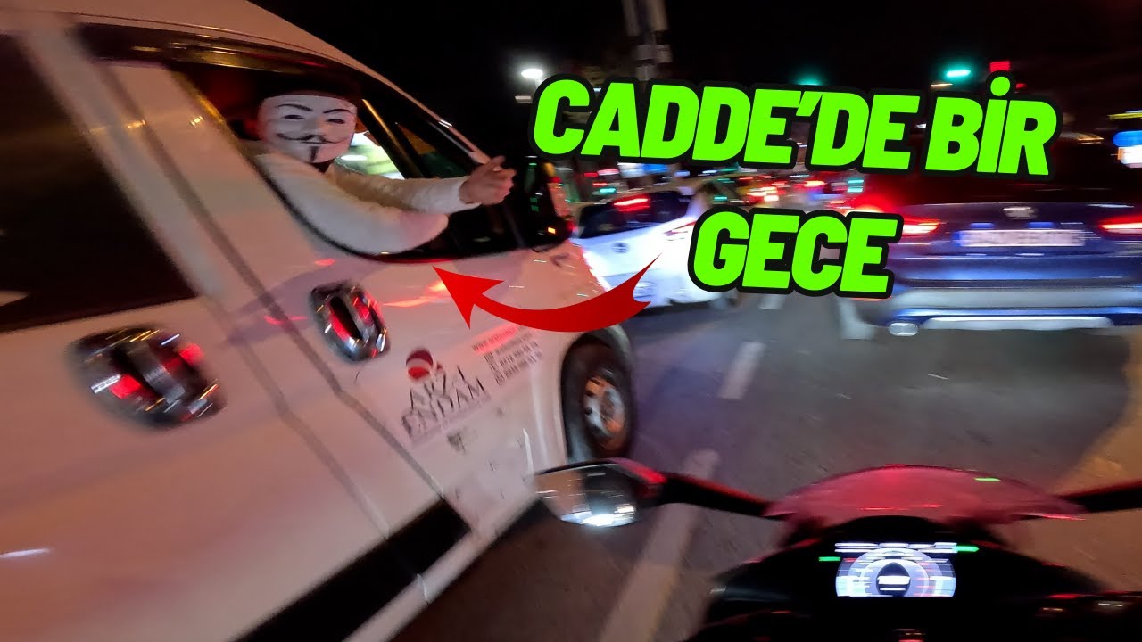 SADECE CADDE'DE 1 TUR ATMAK İSTEMİŞTİM...