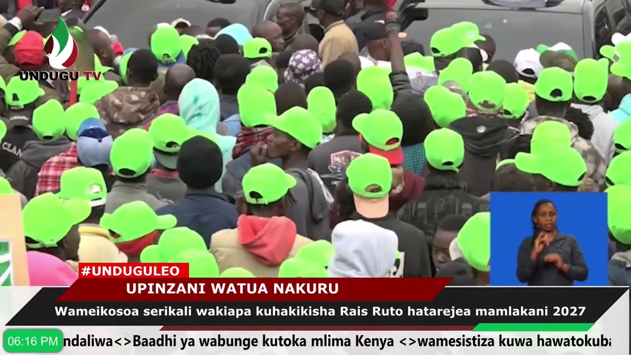 Wameikosoa serikali wakiapa kuhakikisha Rais Ruto hatarejea mamlakani 2027
