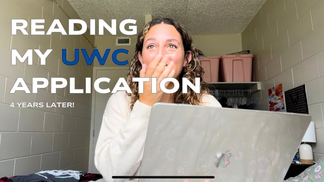 Reading My UWC Application!