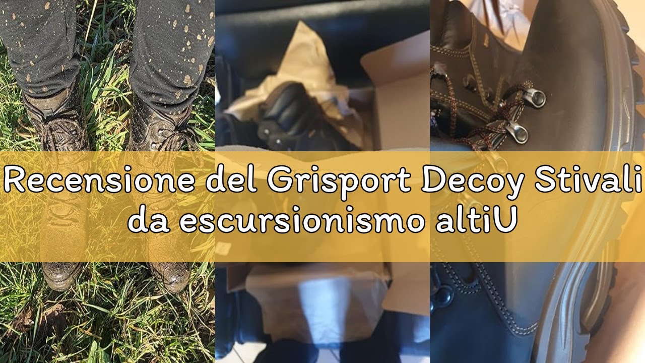 Recensione del Grisport Decoy Stivali da escursionismo altiUomo