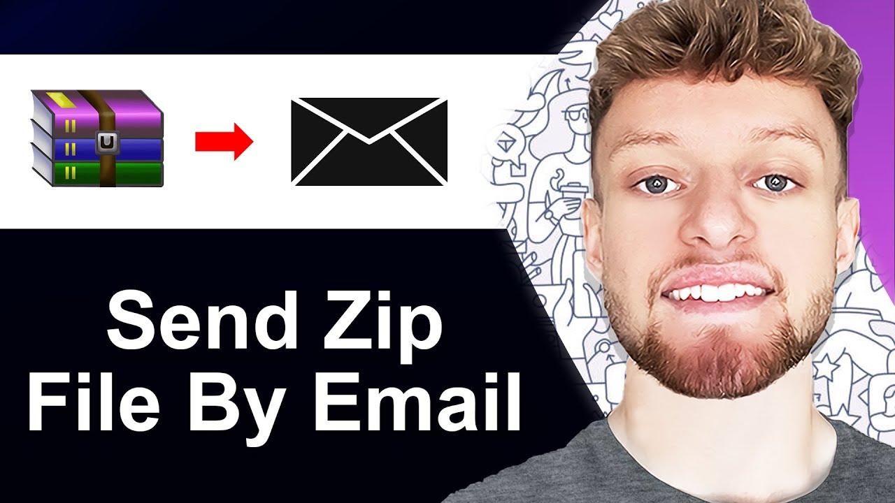 How To Create a Zip Folder and Send By Email (Step By Step)