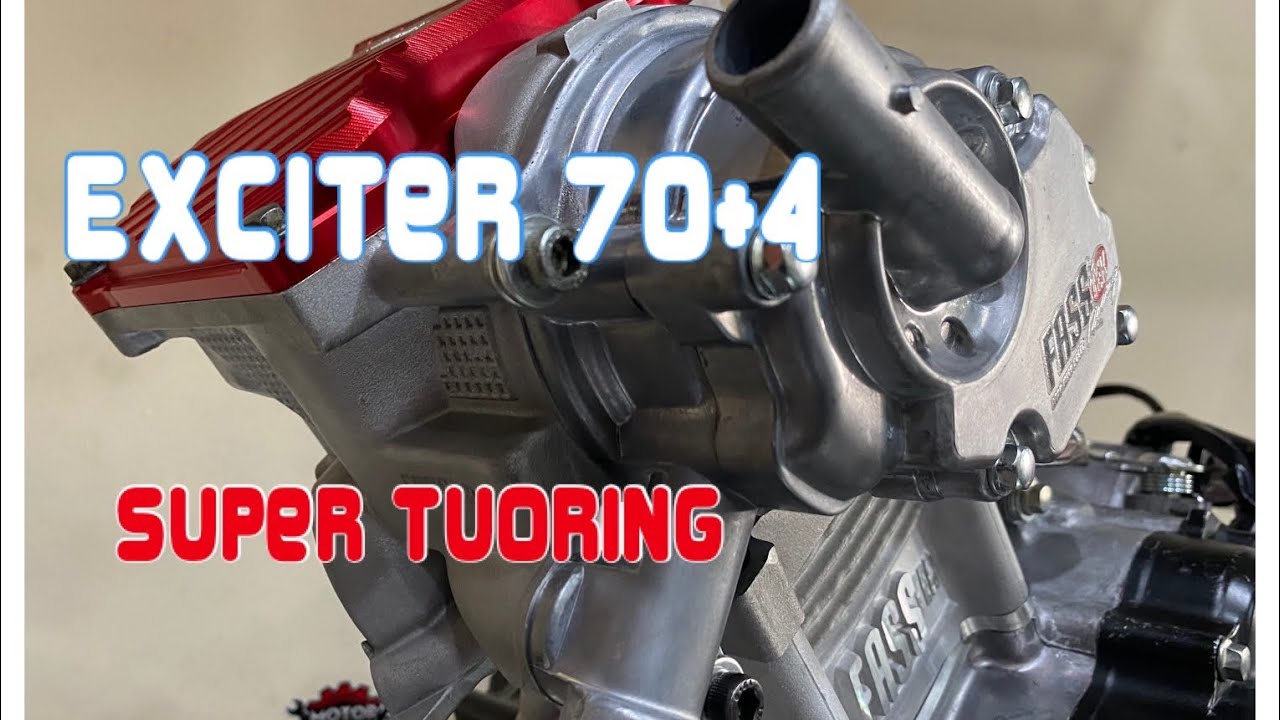 Exciter 70+4 Fasstek ráp máy chi tiết từng công đoạn.