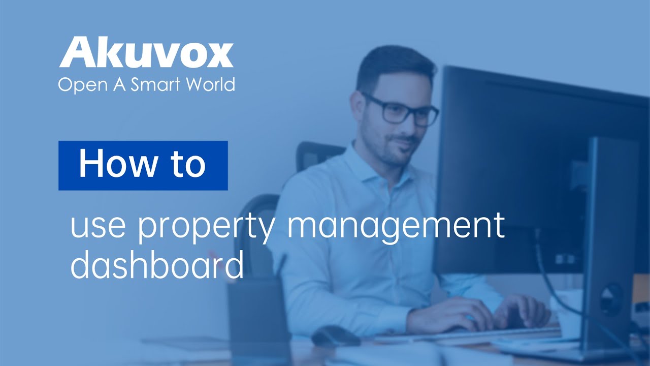 How to use property management dashboard