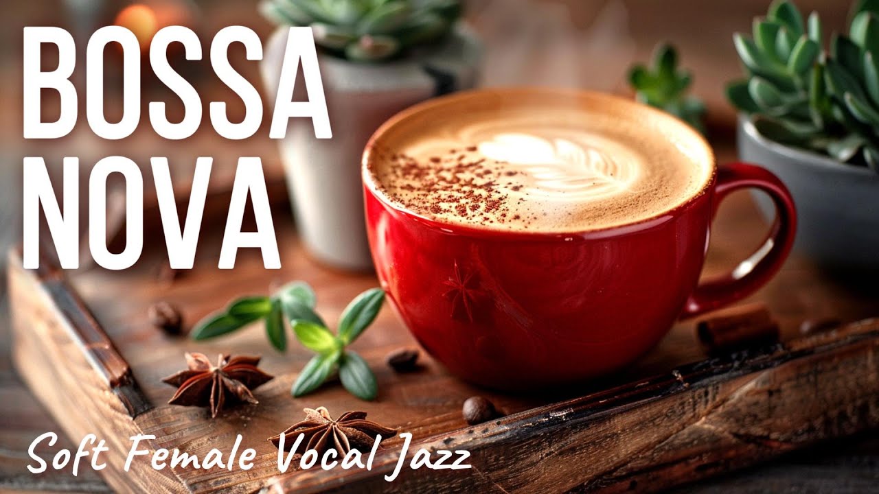 Relaxing Bossa Nova Café | Soft Female Vocal Jazz for Work & Study ☕ | Cozy Café Focus (3h)