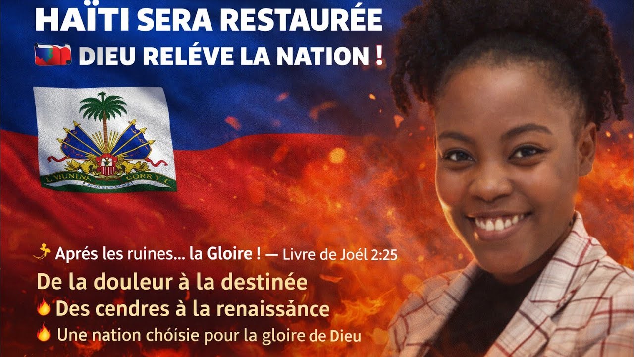 COMMENT HAÏTI SERA RESTAURÉE||| 🇭🇹🔥DIEU RELÈVE LA NATION HAÏTIENNE 
