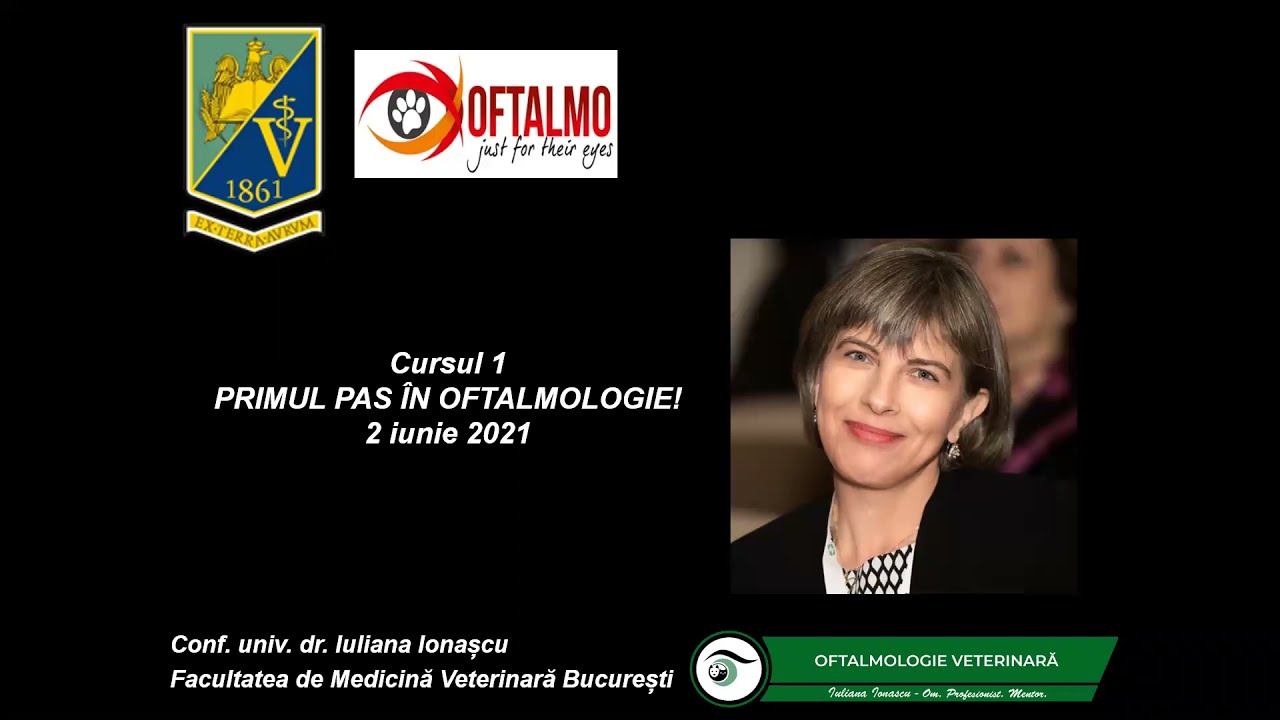 Curs 1/2021/Medici Anatomia și histologia ochiului la câine și pisică Conf.univ.dr.Iuliana Ionașcu