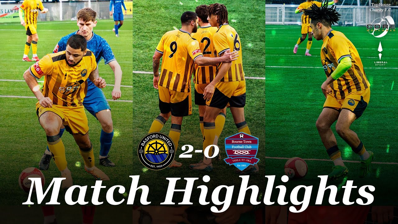 HIGHLIGHTS | Basford United 2-0 Bourne Town | 07/02/2026
