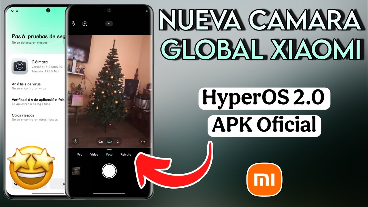 NUEVA C&Aacute;MARA GLOBAL OFICIAL PARA TU POCO Y REDMI CON HYPEROS 2🤩