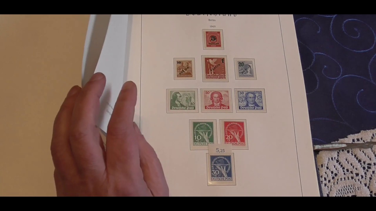 Briefmarken Briefmarkensammlung West Berlin