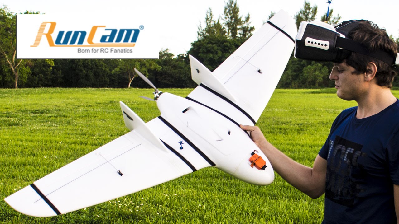 Run Cam 2 in FPV Wing. Fast Flying. 120FPS 720P