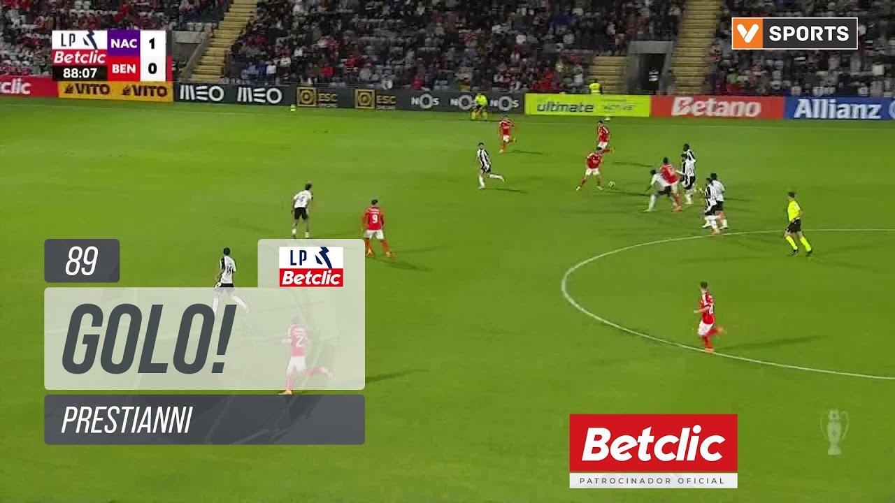 Golo Prestianni: Nacional 1-(1) Benfica (Liga 25/26 #12)