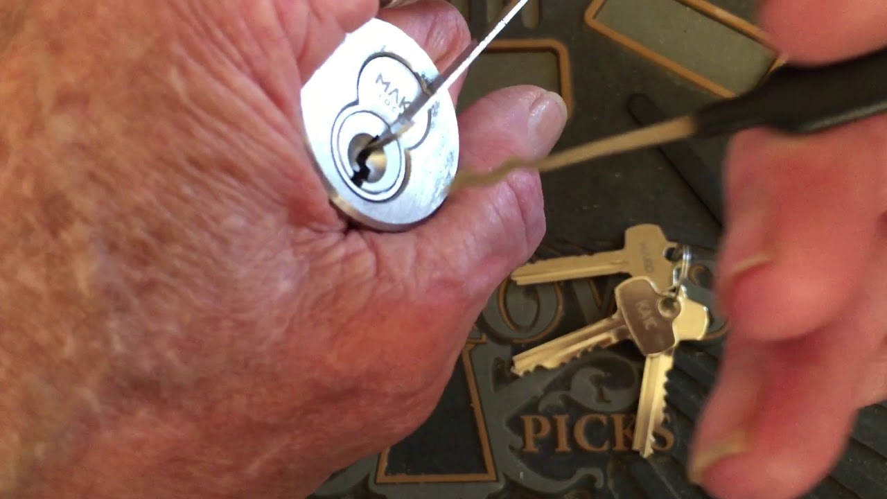 (286) MAKO 7 Pin SFIC Core Prototype Part.1 Raking & Rocking.
