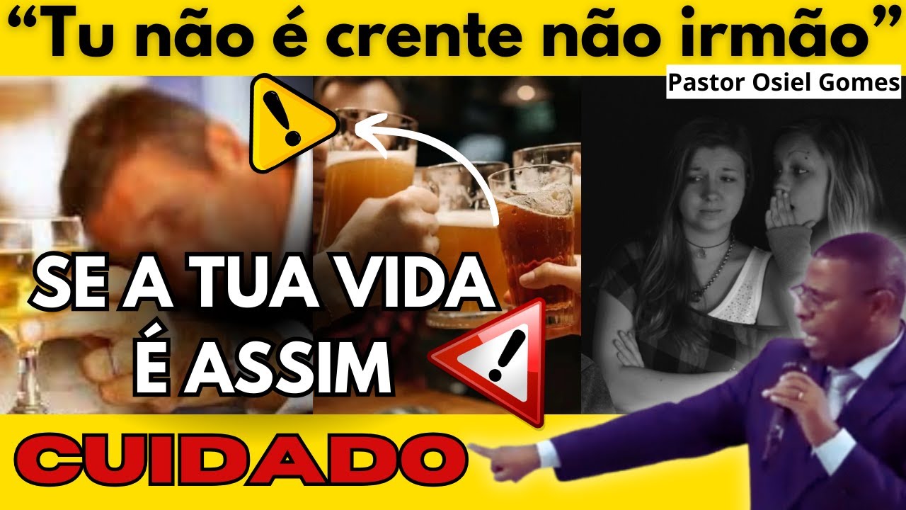 O crente pode ter vida dupla? Na igreja &eacute; uma coisa, mas fora da igreja &eacute; outra?  Pastor Osiel Gomes