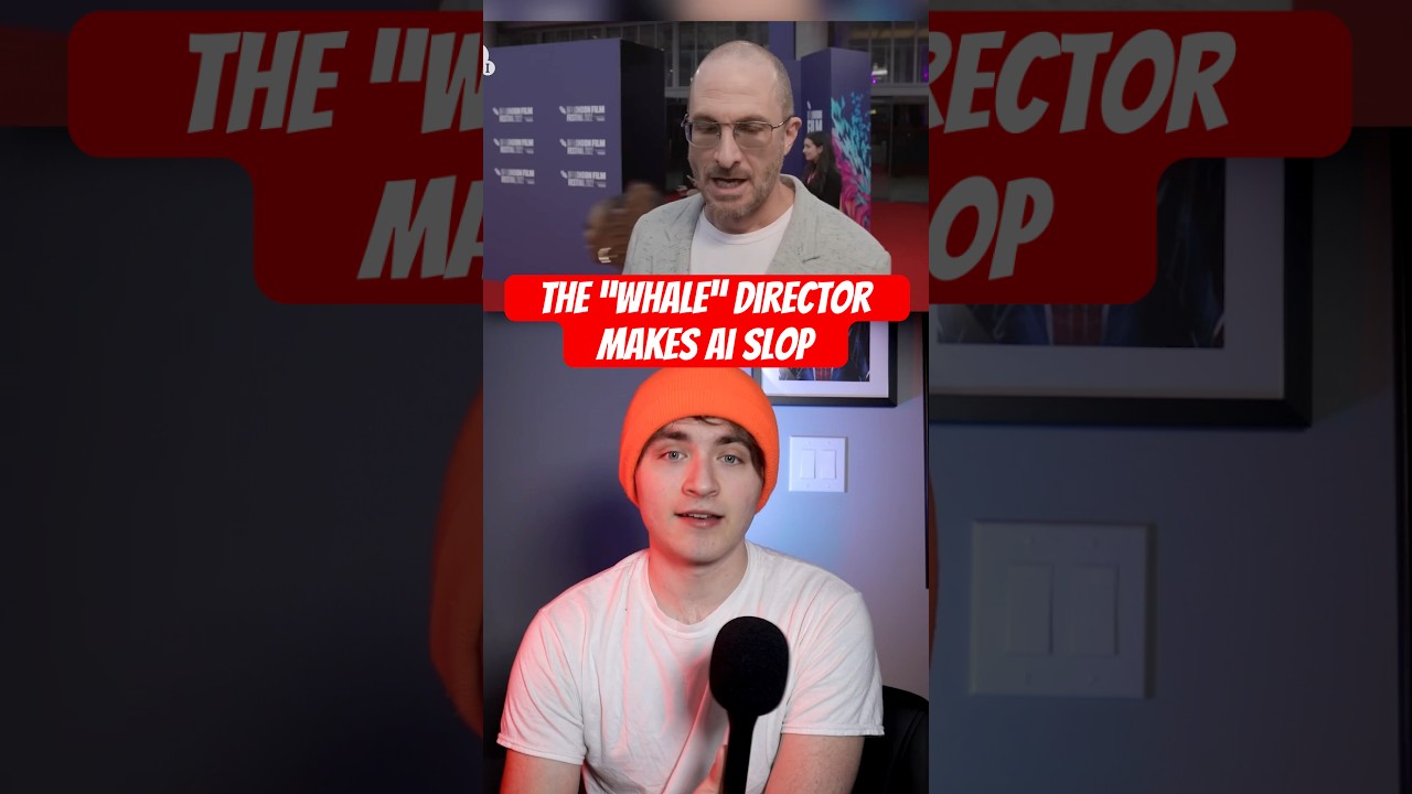 This Director Just Made an AI Show&hellip; #darrenaronofsky #thewhale #1776 #aisucks #google