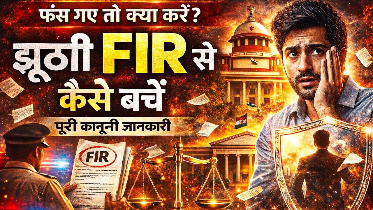 झूठी FIR से बचने के सबसे शक्तिशाली कानूनी अधिकार 