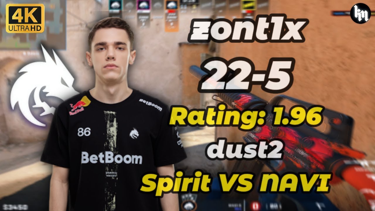 zont1x (22-5) | IEM Kraków 2026 | vs NAVI | dust2 #cs2 #zont1x