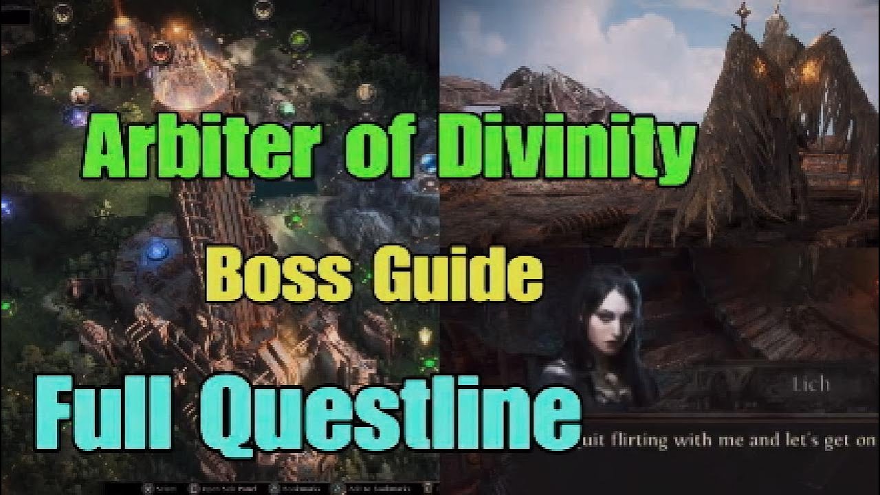 Path of Exile 2 Arbiter of Divinity Boss Guide All Lore, Mechanics Shown Full Questline New Pinnacle