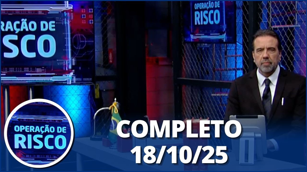 Opera&ccedil;&atilde;o de Risco: Homem tenta matar esposa, traficante quebra celular e mais 18/10/2025 | Completo