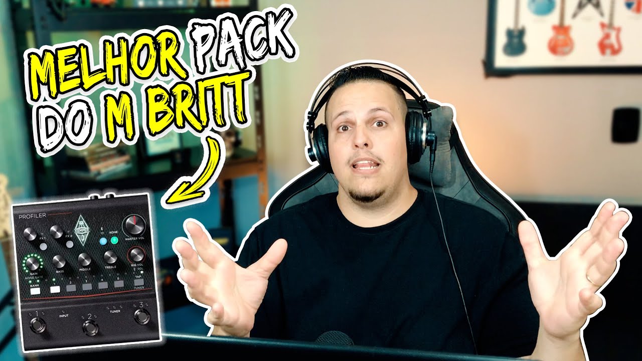 Testei o Pack M Britt 2020 no Kemper Player MK2 – Resultado Surpreendente!