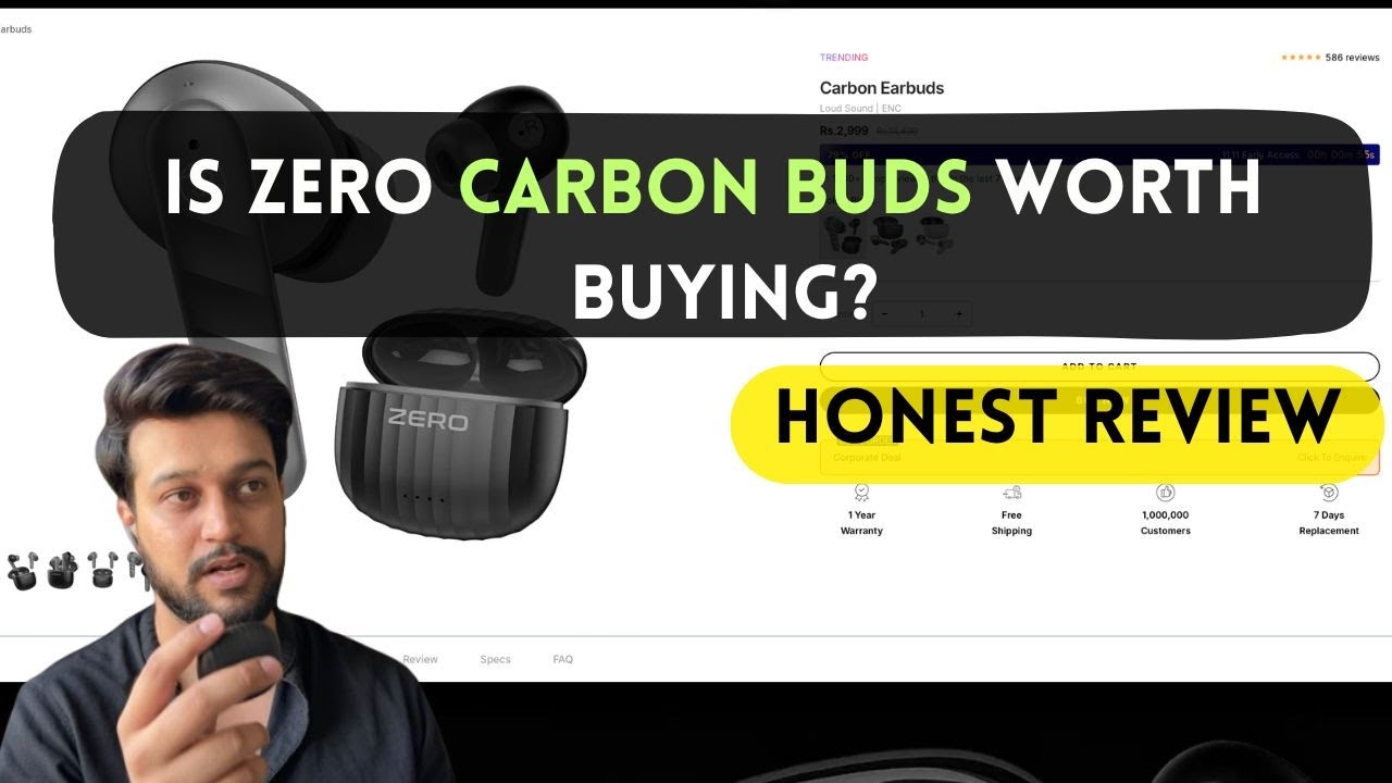 Zero Carbon Buds Honest Review & Unboxing | Zero Lifestyles |  ZBuds | Zero Earbuds |