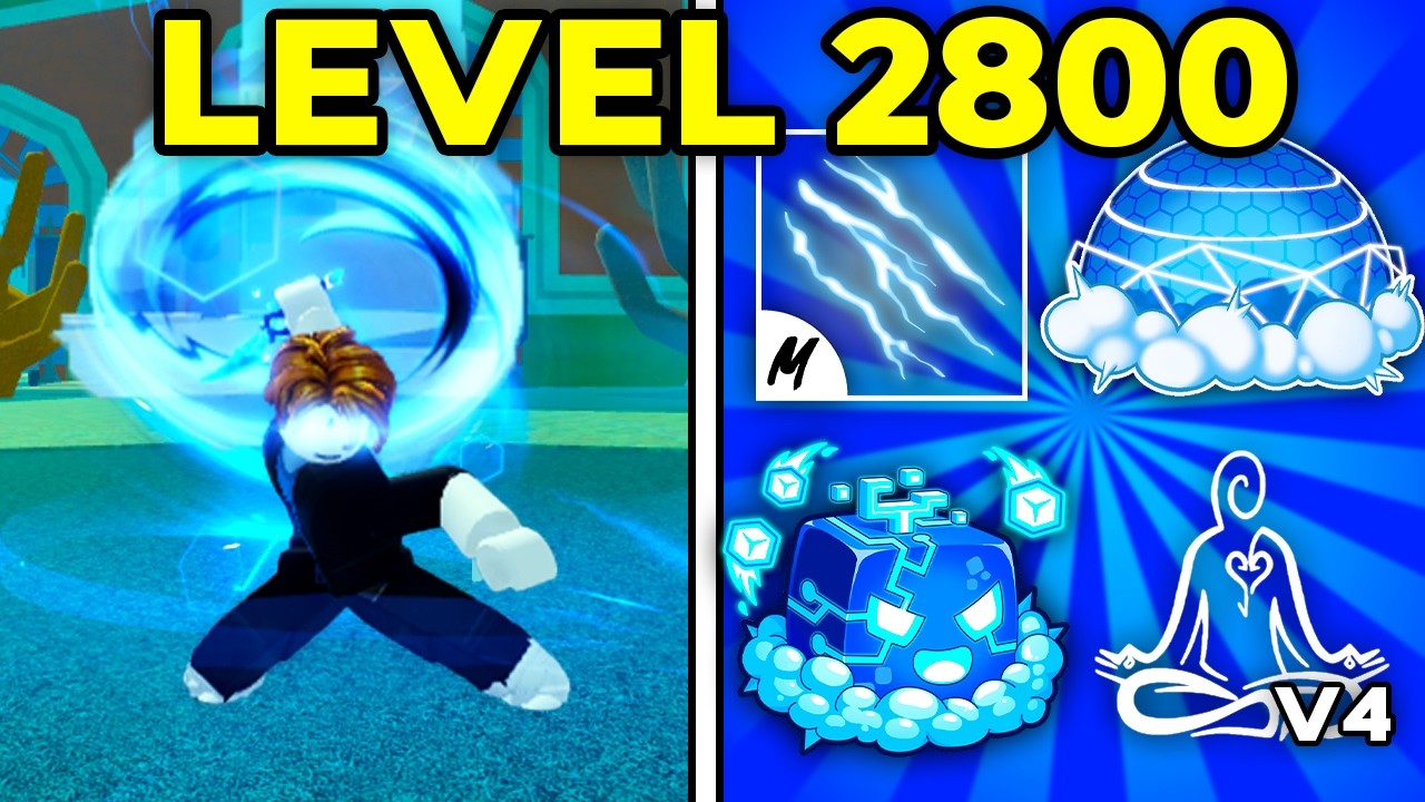 Noob To MAX As CONTROL MAN Using ALL Control Rework POWERS [FULL MOVIE] (Blox Fruits)