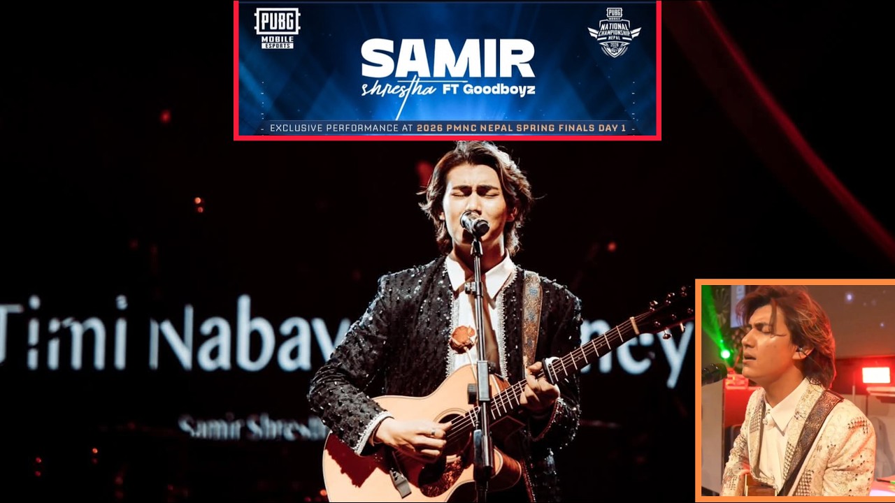 SAMIR SHRESTHA CONCERT IN PMNC NEPAL SPRING  2026 #samirshrestha #pmncnepal #cr7horaa #cr7horaalive 
