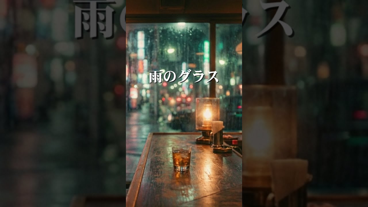 雨のグラス｜昭和ムード歌謡 #shorts