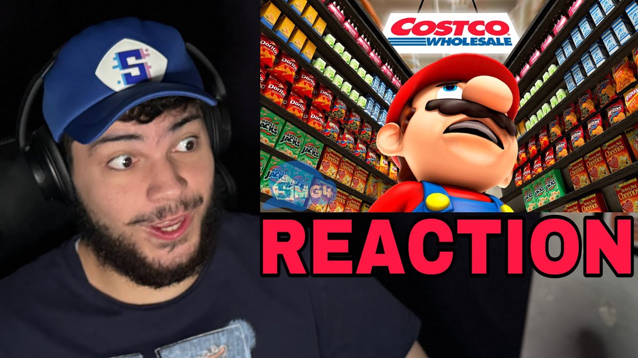 SMG4: Mario Gets Lost In A Shopping Mall [Reaction] 