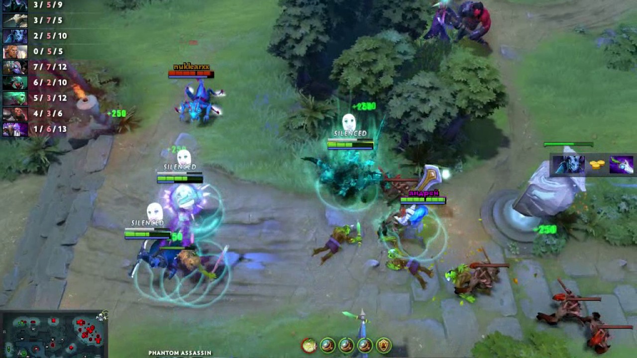 Dota2 Axe Slam Dunk
