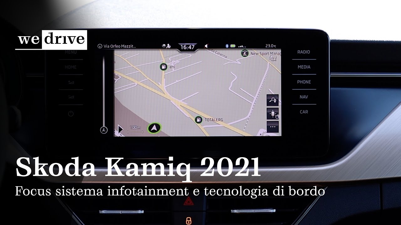 Skoda Kamiq 2021 | Focus Sistema Infotainment & Tecnologia di bordo (ENG SUBS)
