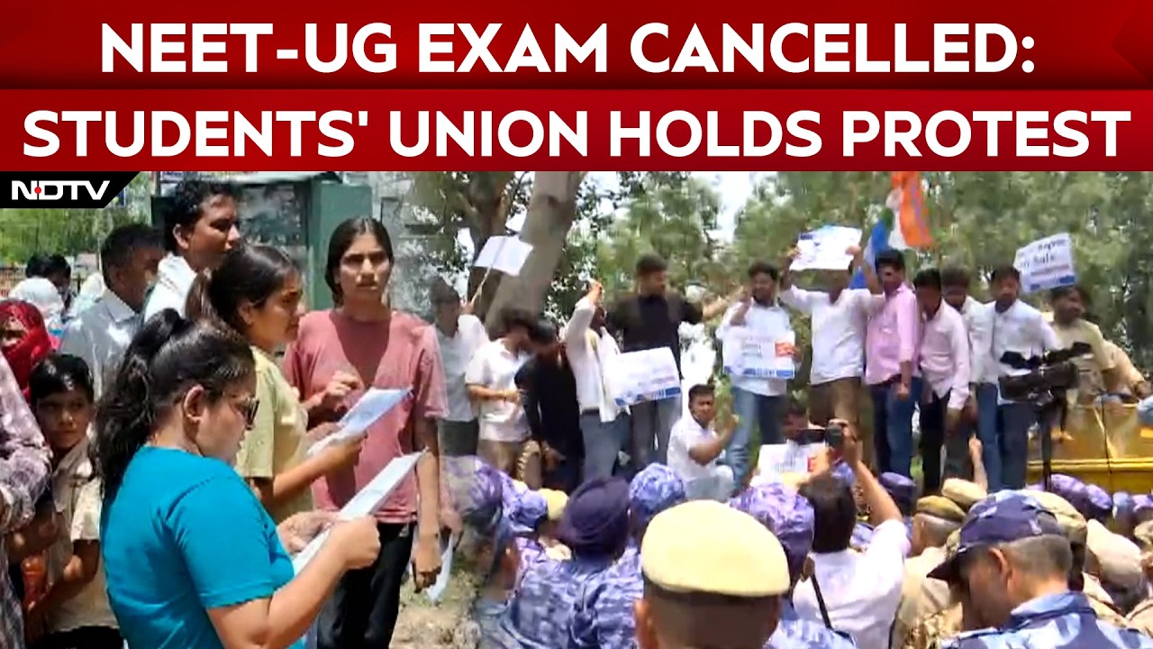 NEET Paper Cancel | Massive Protest Erupts In Delhi Over NEET UG 2026 Paper Leak