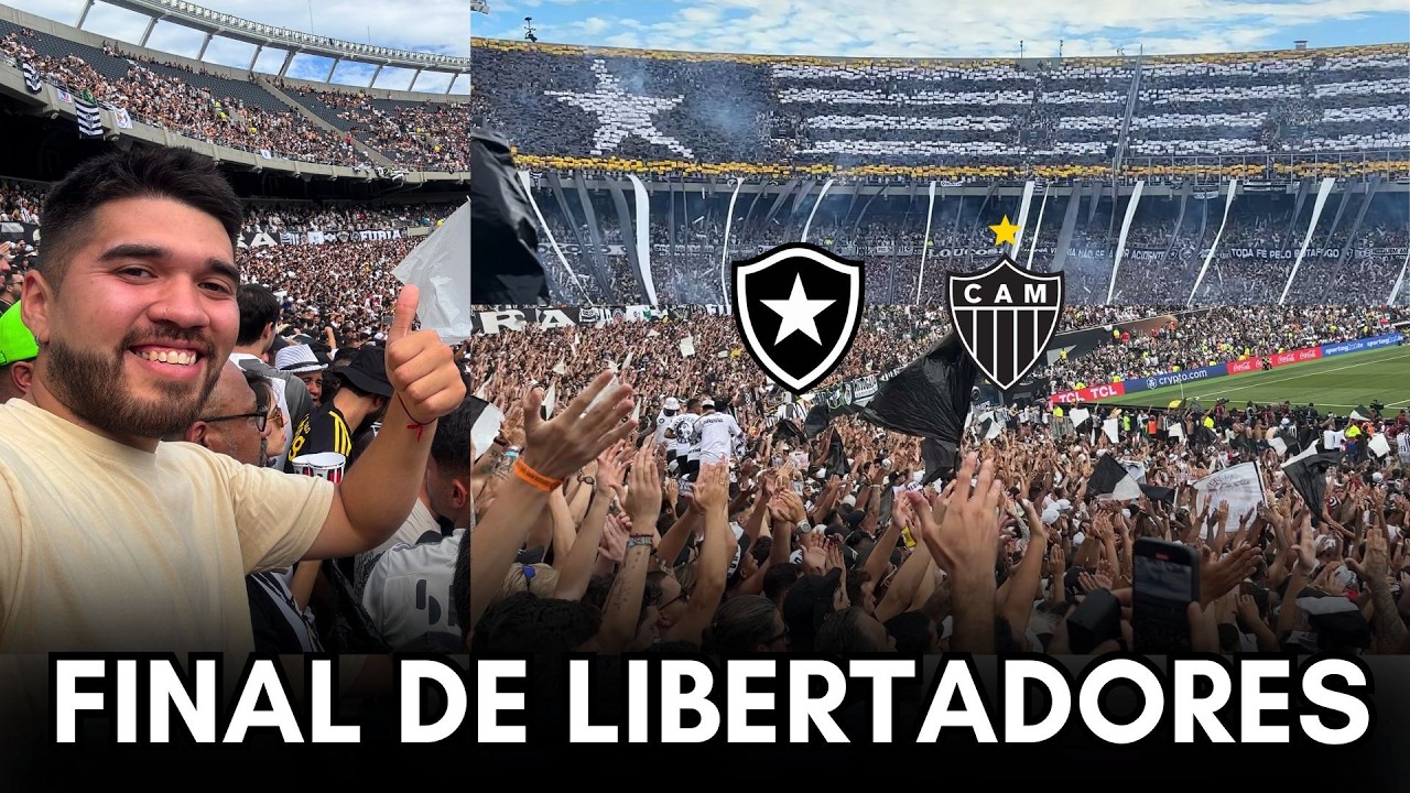 ASI SON DOS TORCIDAS BRASILEÑAS EN ARGENTINA: BOTAFOGO Y ATLETICO MINEIRO | LIBERTADORES Y CAMPEÓN