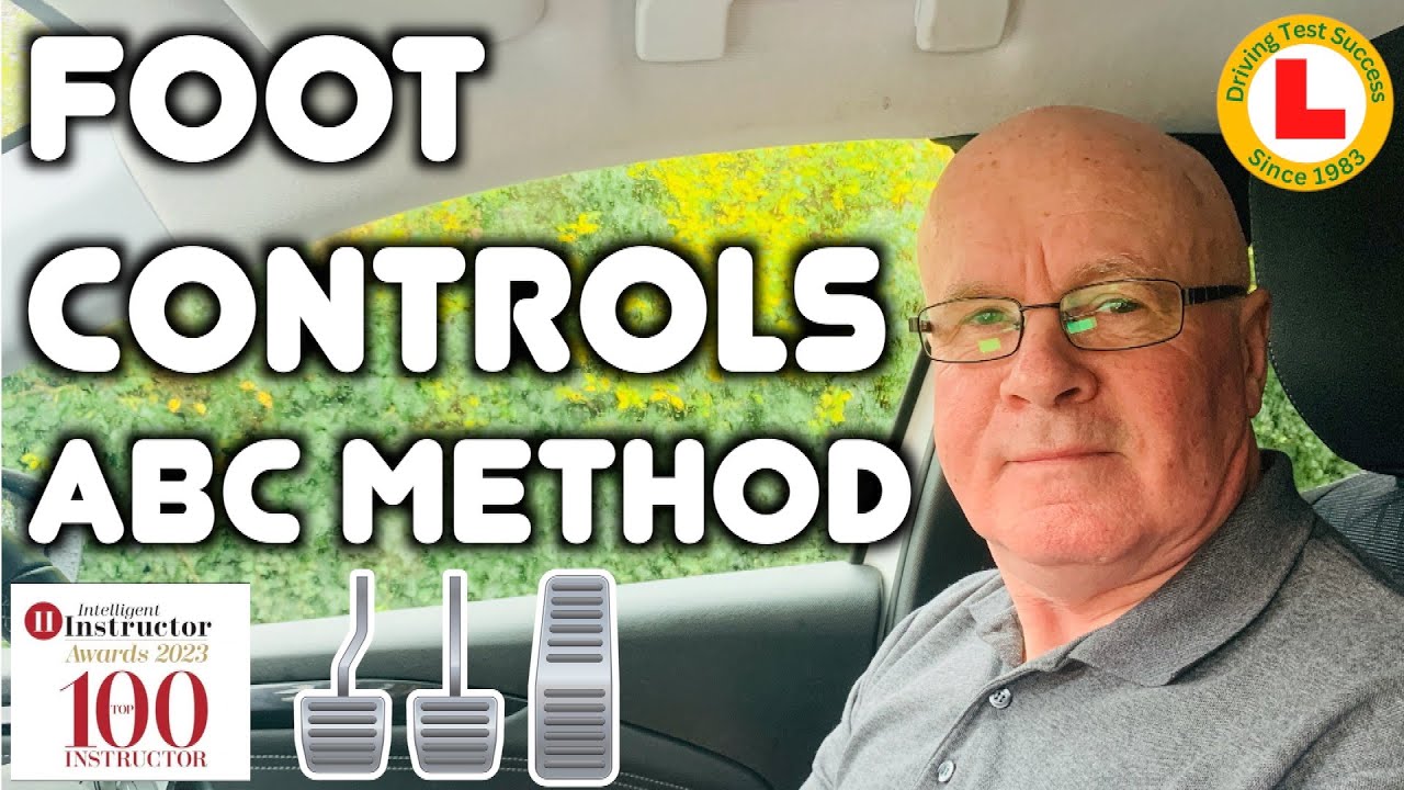 How to use foot controls in a manual car | Driving pedals explained | Paul Kerr Driving School